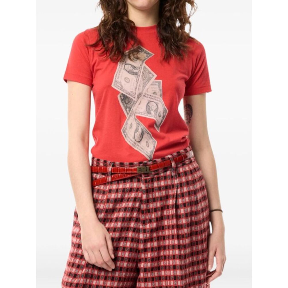 Erl Red T-Shirts & Vests - T-Shirts Men